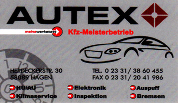 Autex Kfz-Meisterbetrieb aus Hagen
